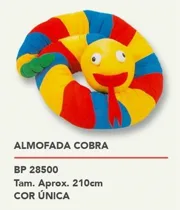 Almofada Cobra — Fábrica Boneca de Pano