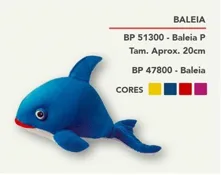 Baleia — Fábrica Boneca de Pano