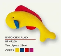 Boto Chocalho — Fábrica Boneca de Pano
