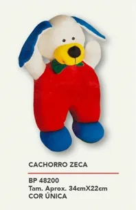 Cachorro Zeca — Fábrica Boneca de Pano