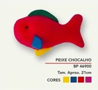 Peixe Chocalho — Fábrica Boneca de Pano