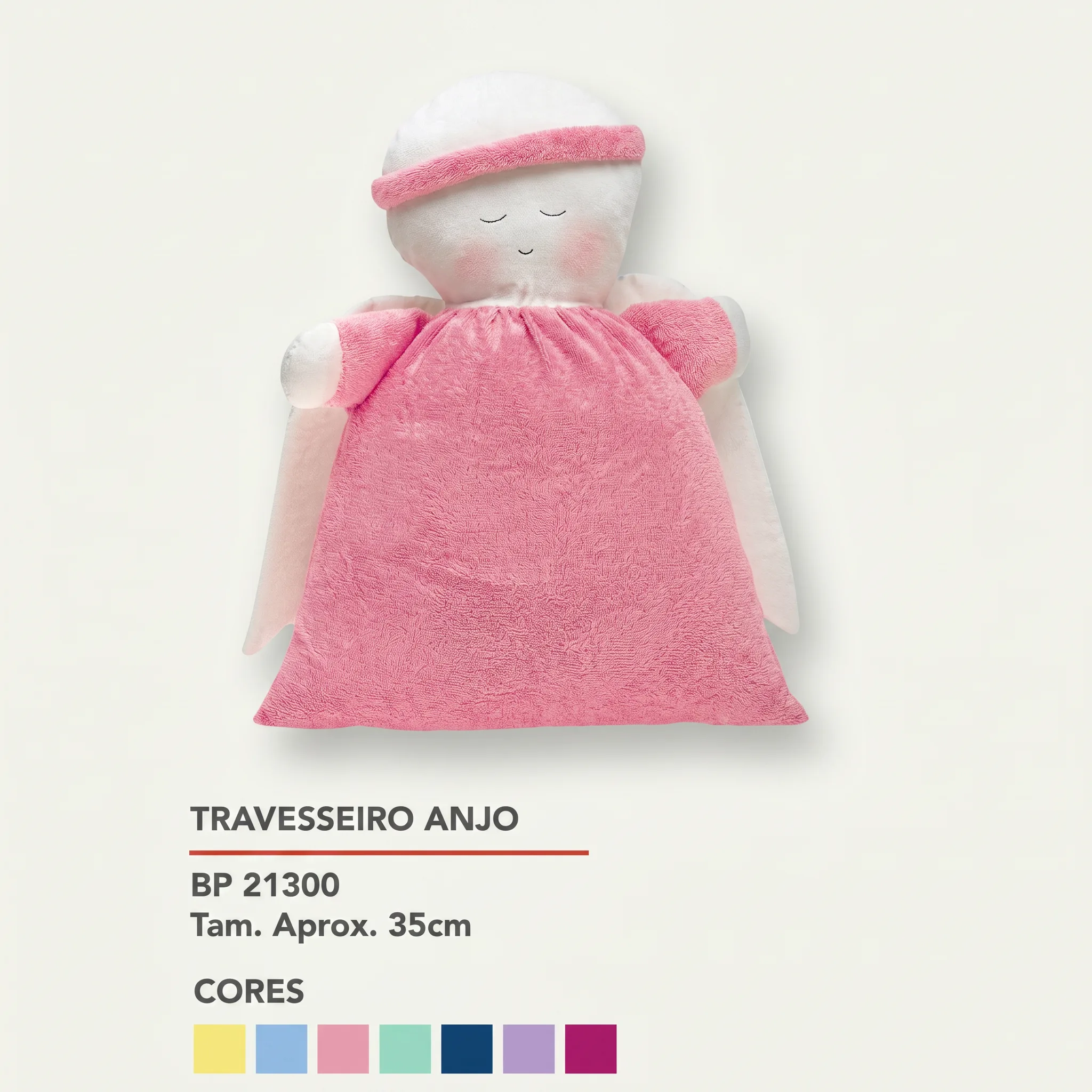 Travesseiro Anjo — Fábrica Boneca de Pano
