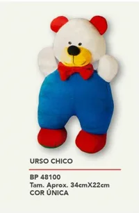 Urso Chico — Fábrica Boneca de Pano